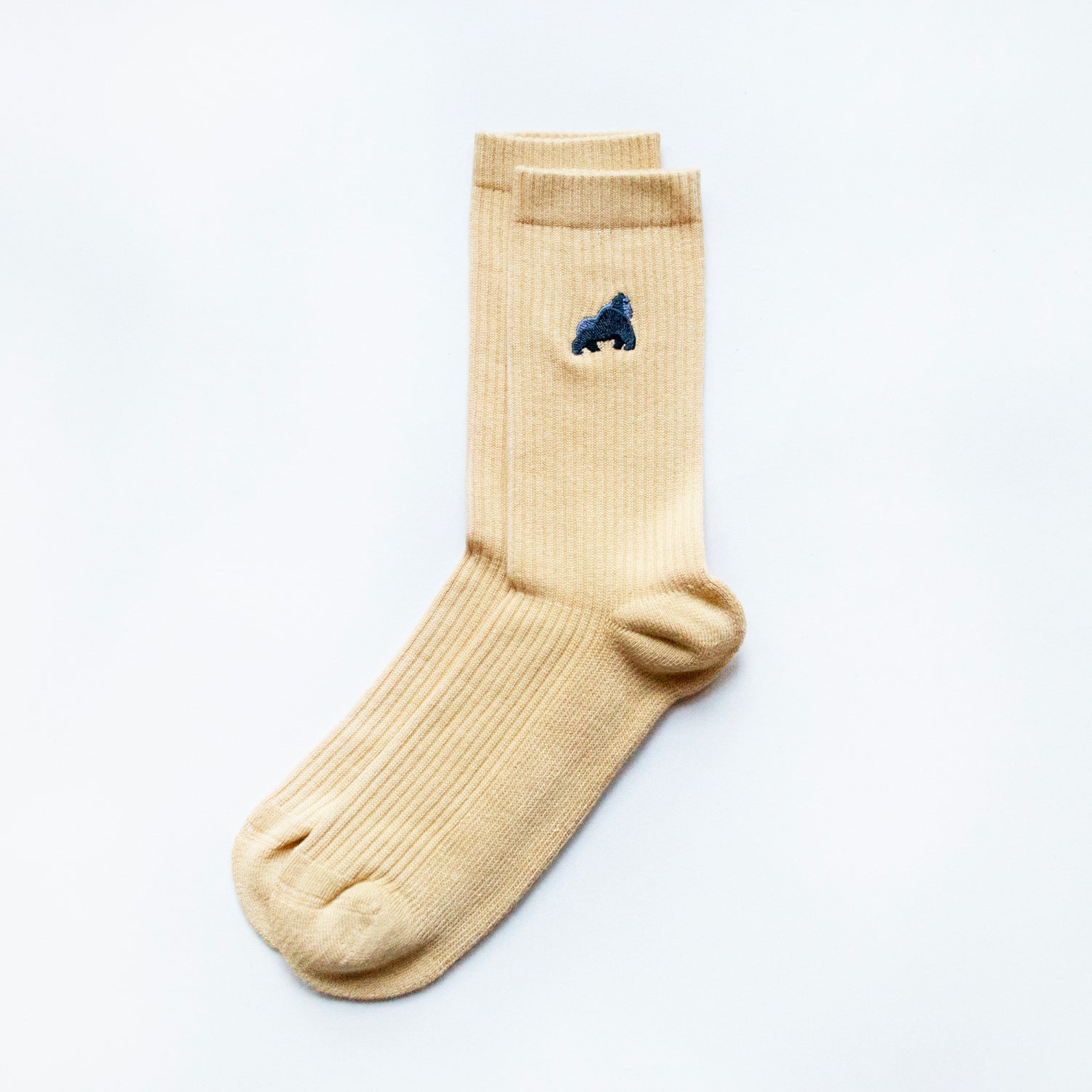 Ribbed Gorilla Socks - Bare Kind Bamboo Socks - Save the Gorilla - Y.O.U underwear