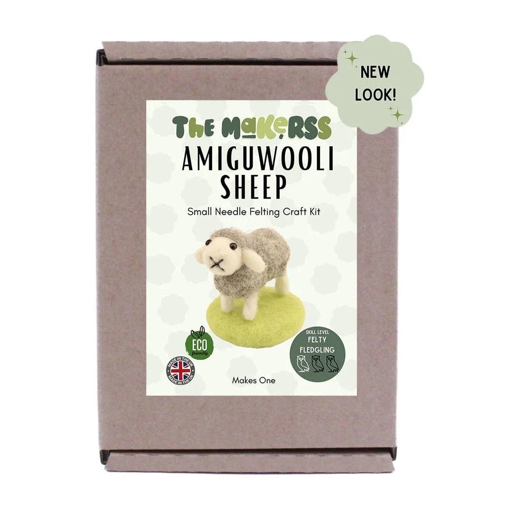Sheep Amiguwoolli Mini Needle Felt Kit - Y.O.U underwear