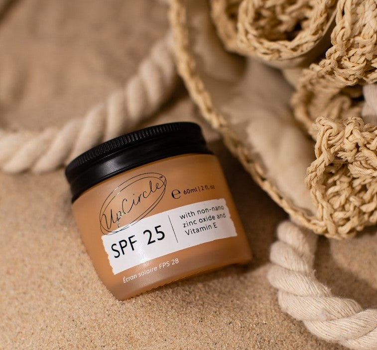SPF 25 Mineral Sunscreen Reef Safe Vegan Eco Friendly Cream - UpCircle
