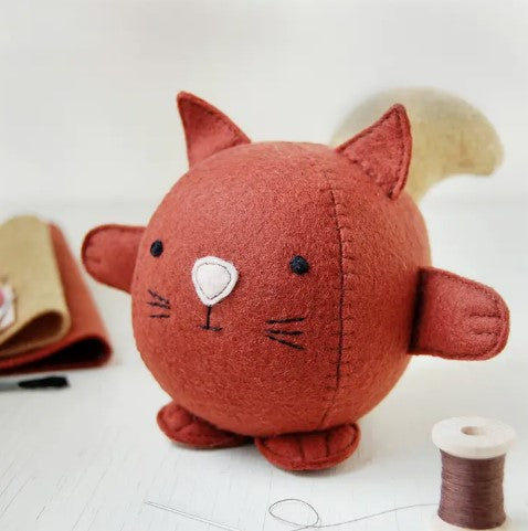 Make Your Own Animal Sewing Kit - Squirrel