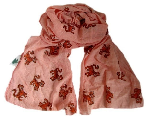 Tiger Scarf - Peach - Where Does It Come From?