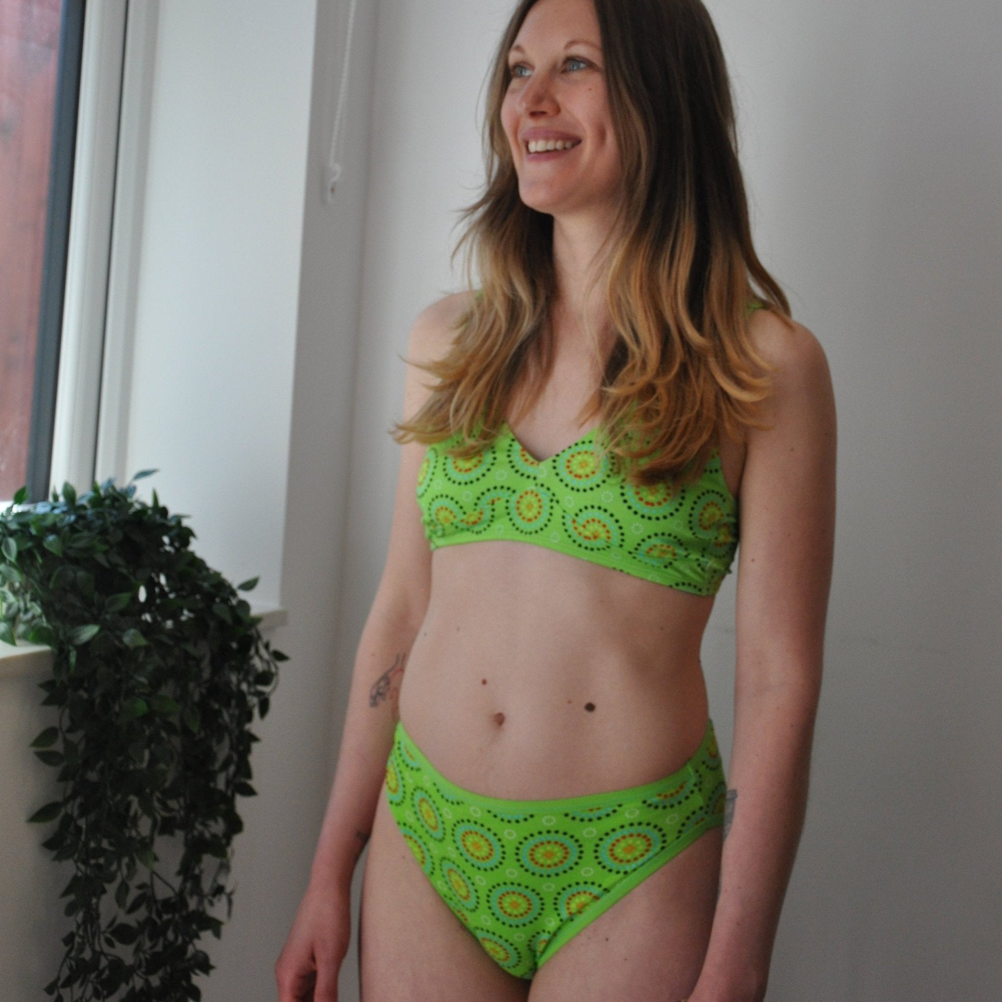 Women's organic cotton Mara mid - rise bikini bottoms - pack of 3 - Y.O.U underwear