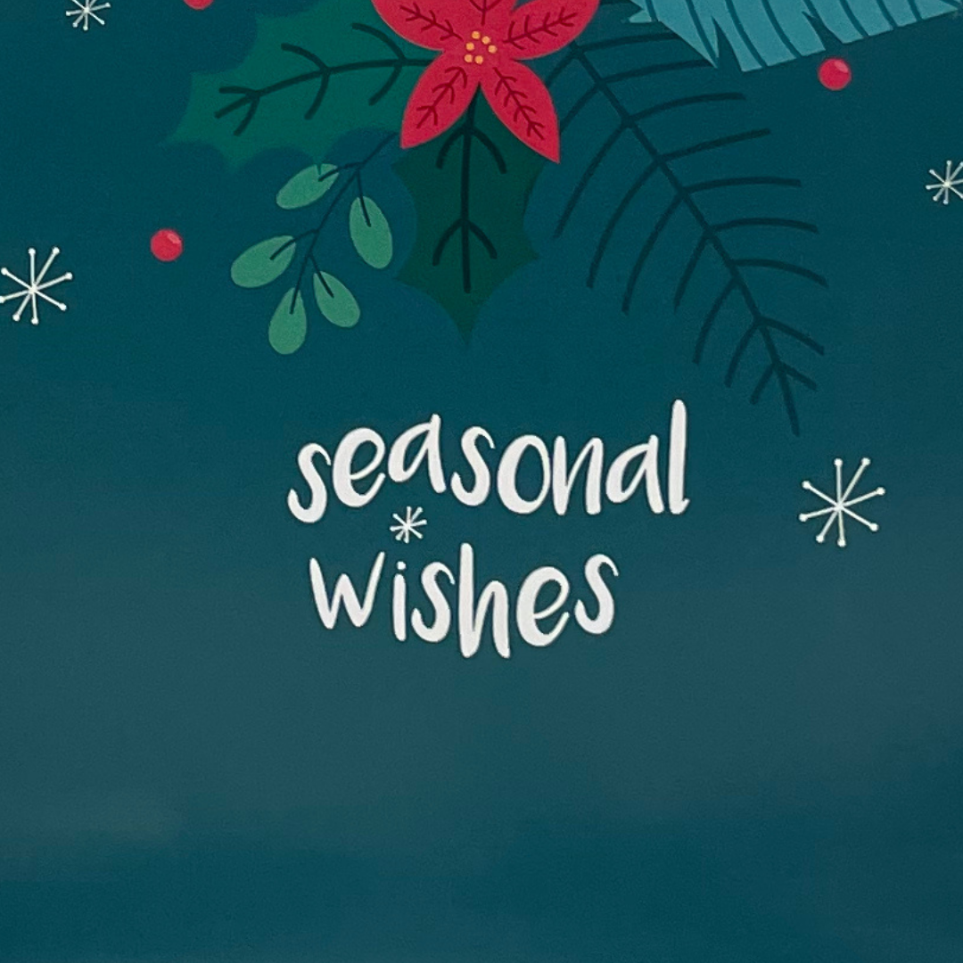 Recycled Christmas Card