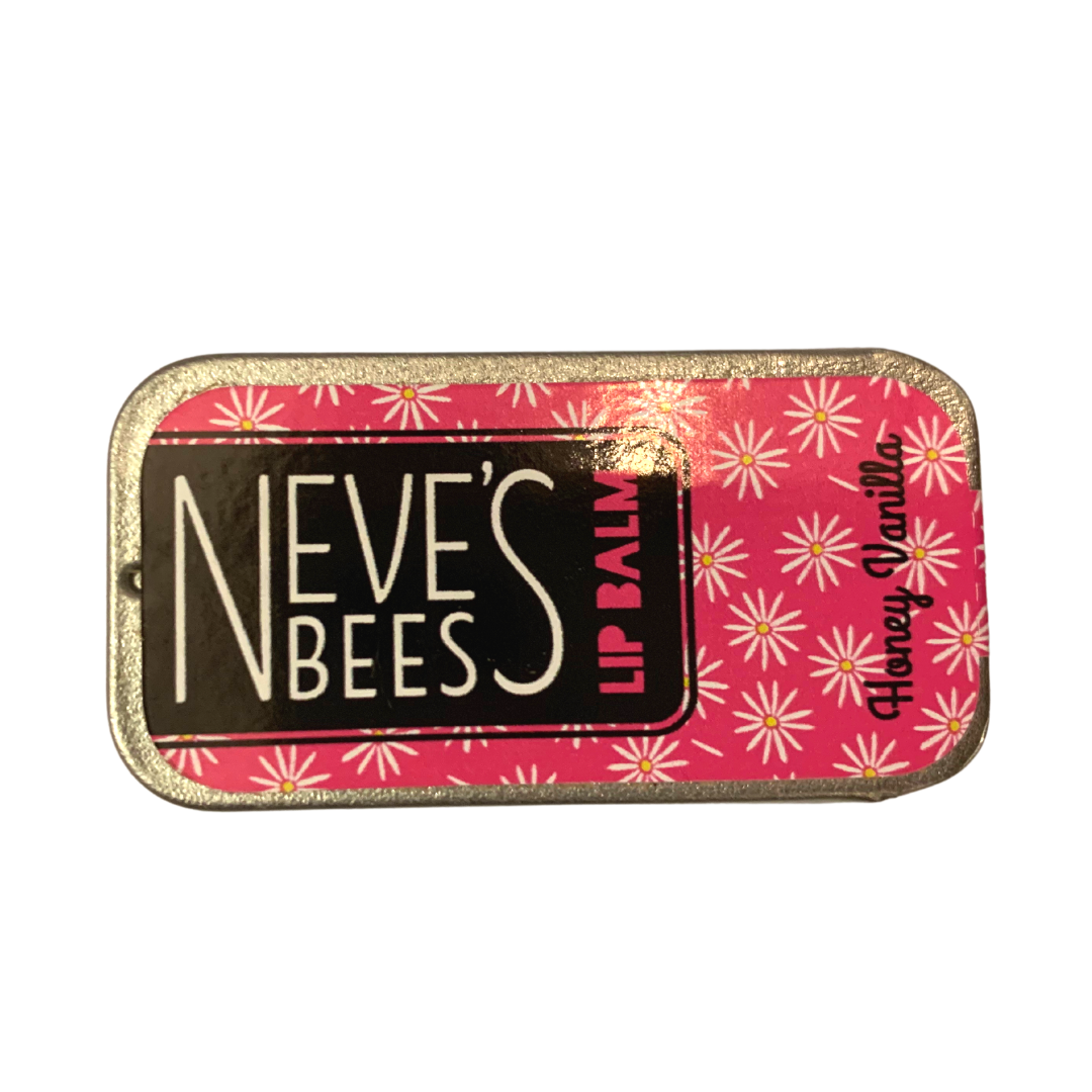 Natural Beeswax Lip Balm (various scents) - Neve's Bees