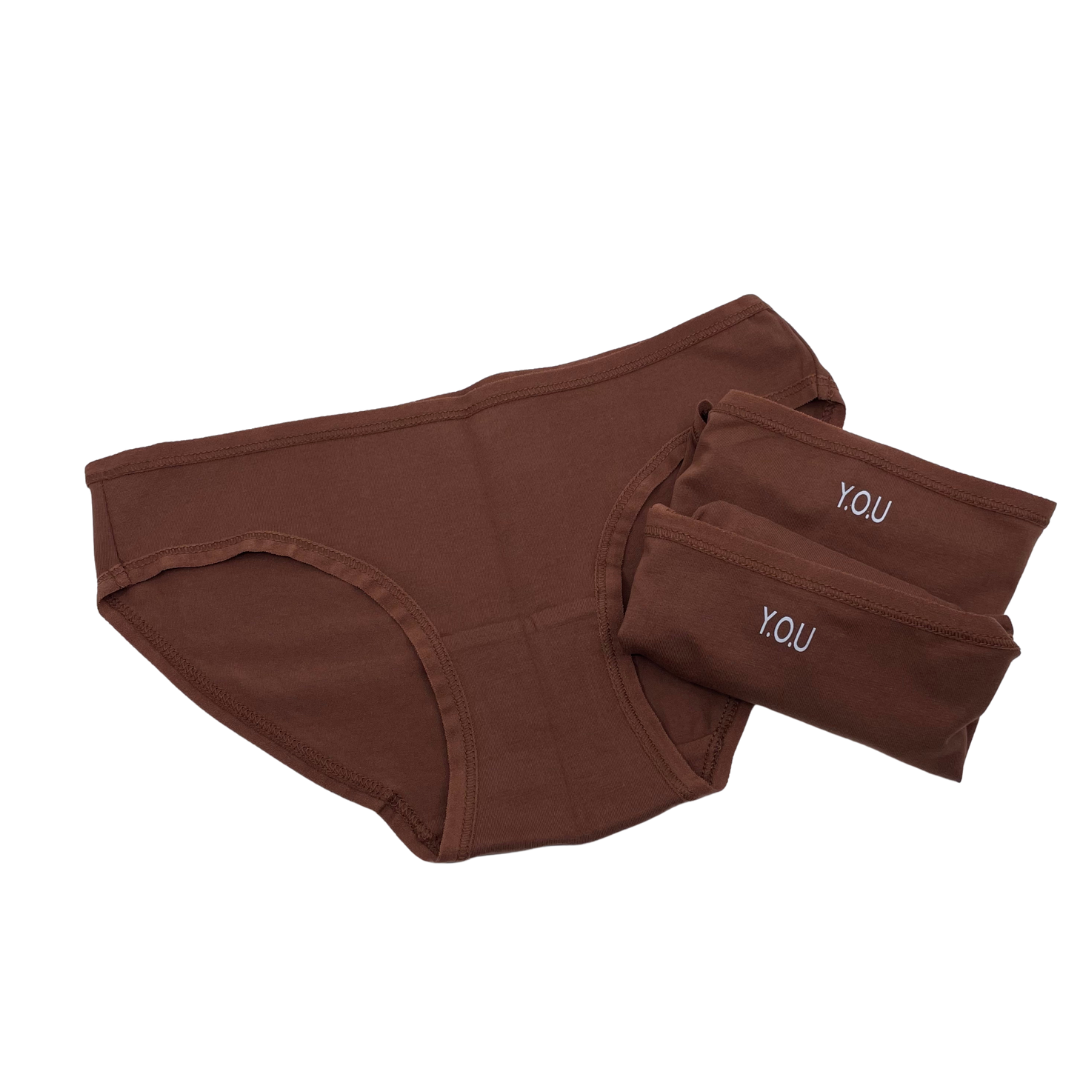 Chestnut Bikini Pack of 3