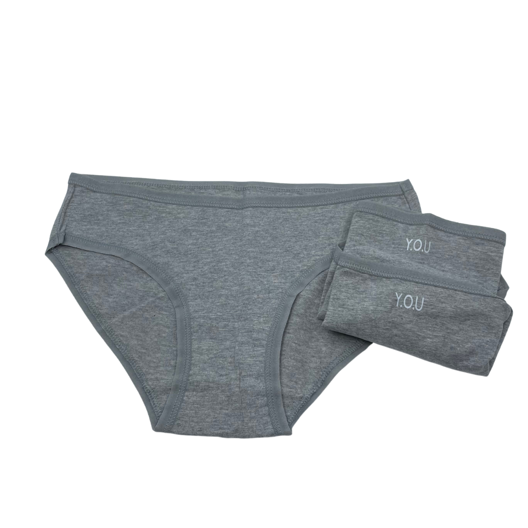 Light Grey Bikini Pack of 3