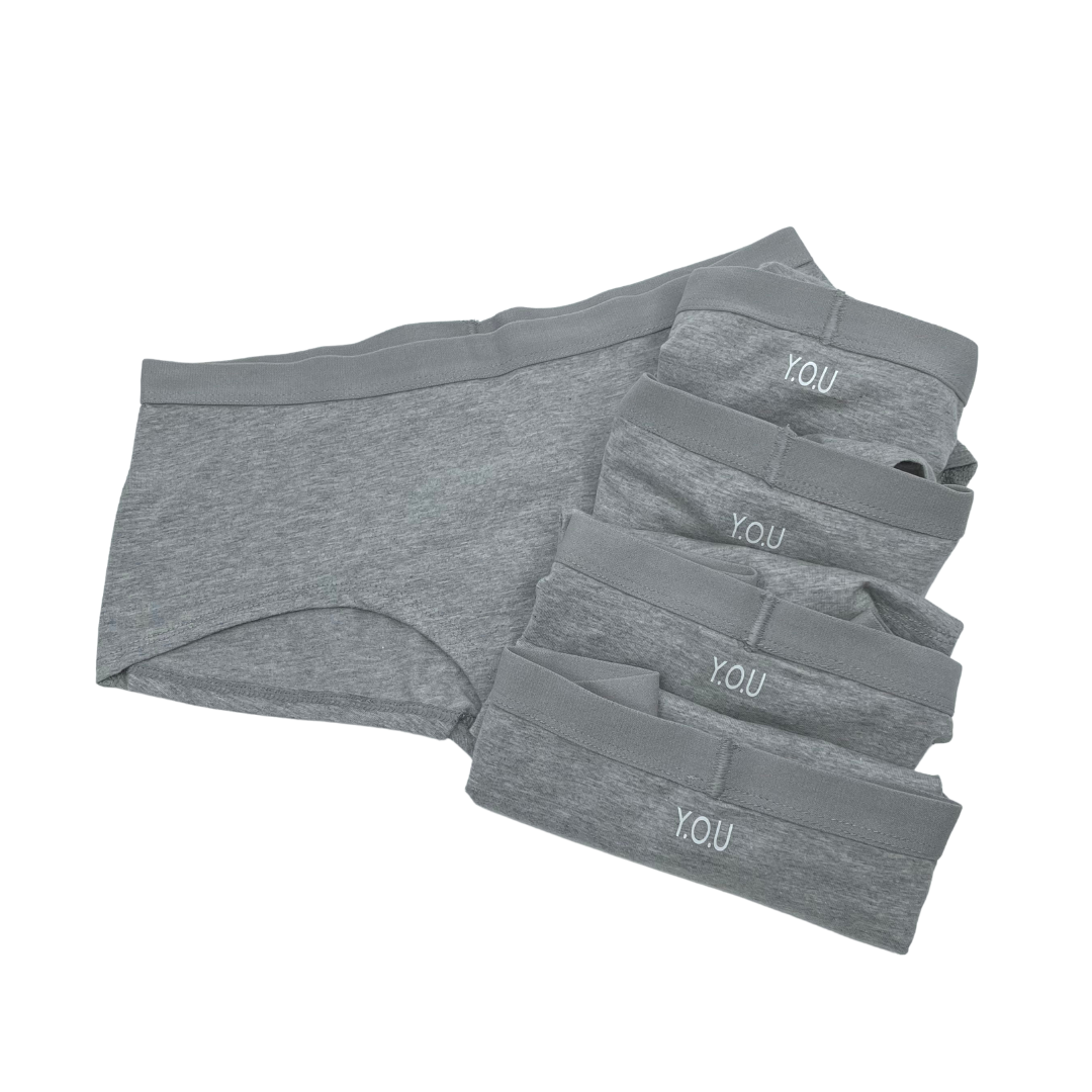 Light Grey Boy Shorts