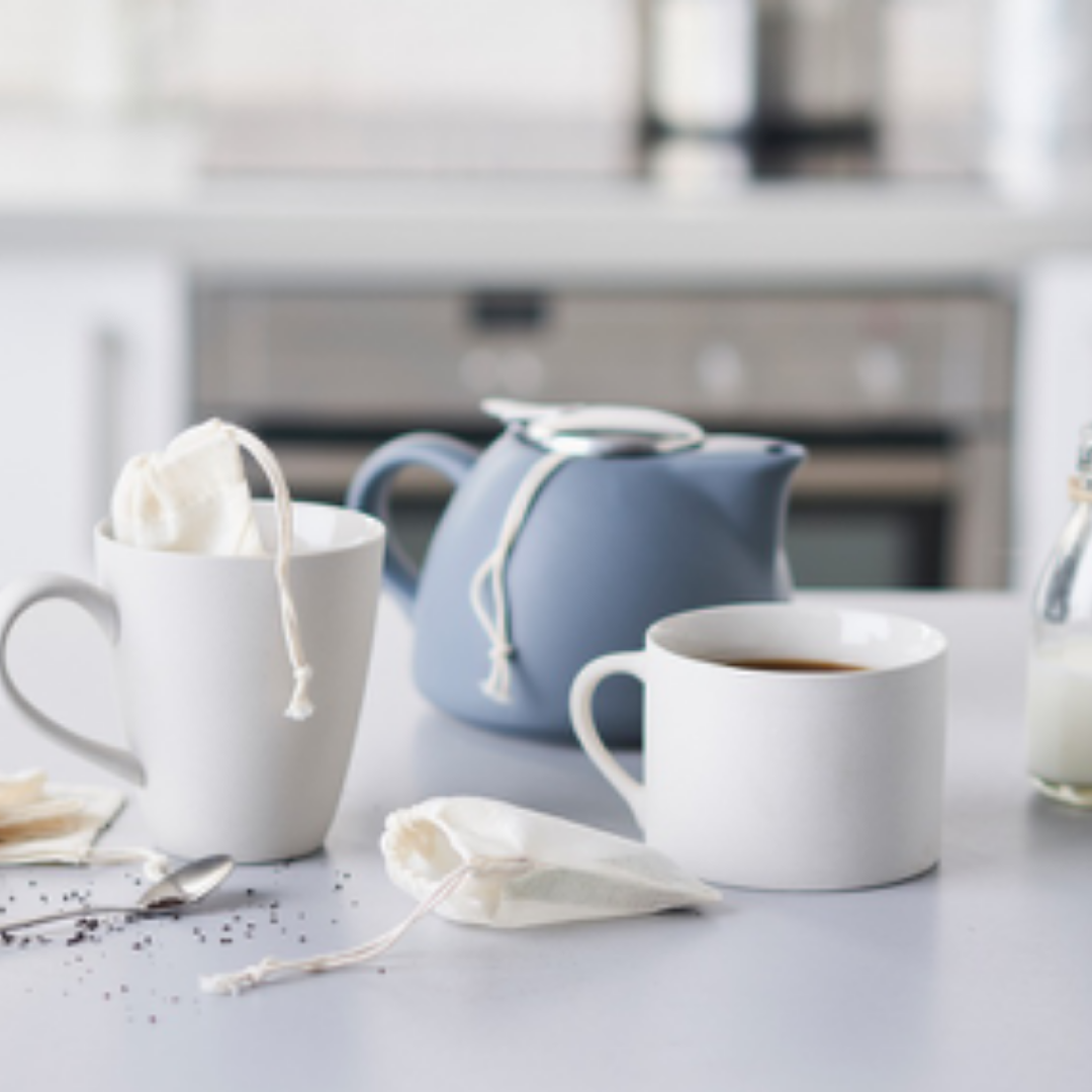 Reusable Organic Cotton Tea Bags