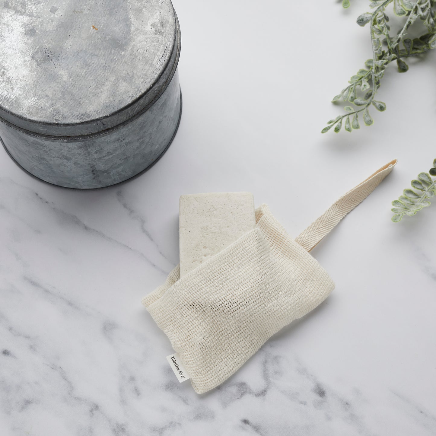 Tabitha Eve Soap Saver with soap inside