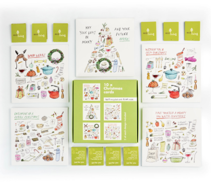 Pack of 10 Recycled Christmas Cards