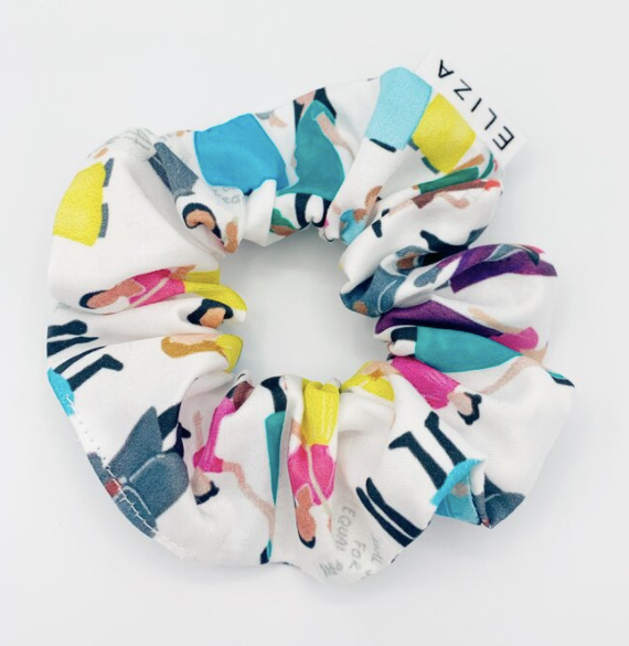 Organic Cotton Scrunchies with Eco Elastic
