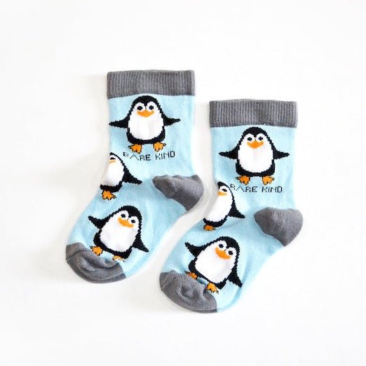 Bare Kind Bamboo Children's Socks - Save the Penguins - Y.O.U underwear