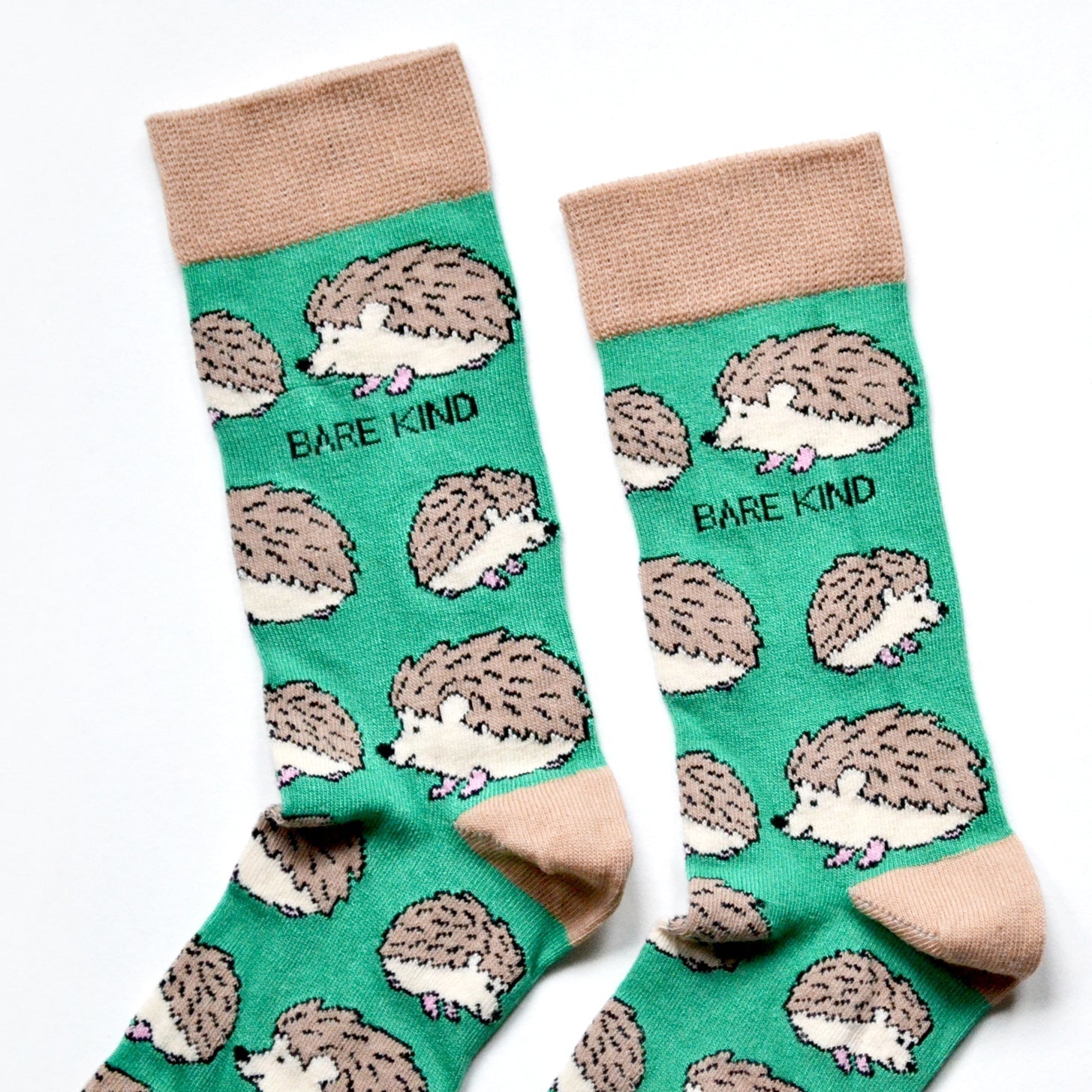 Bare Kind Bamboo Socks - Save the Hedgehog (brown) - Y.O.U underwear
