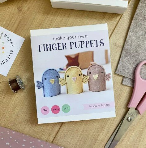 Make Your Own Bird Finger Puppets Craft Kit - Y.O.U underwear