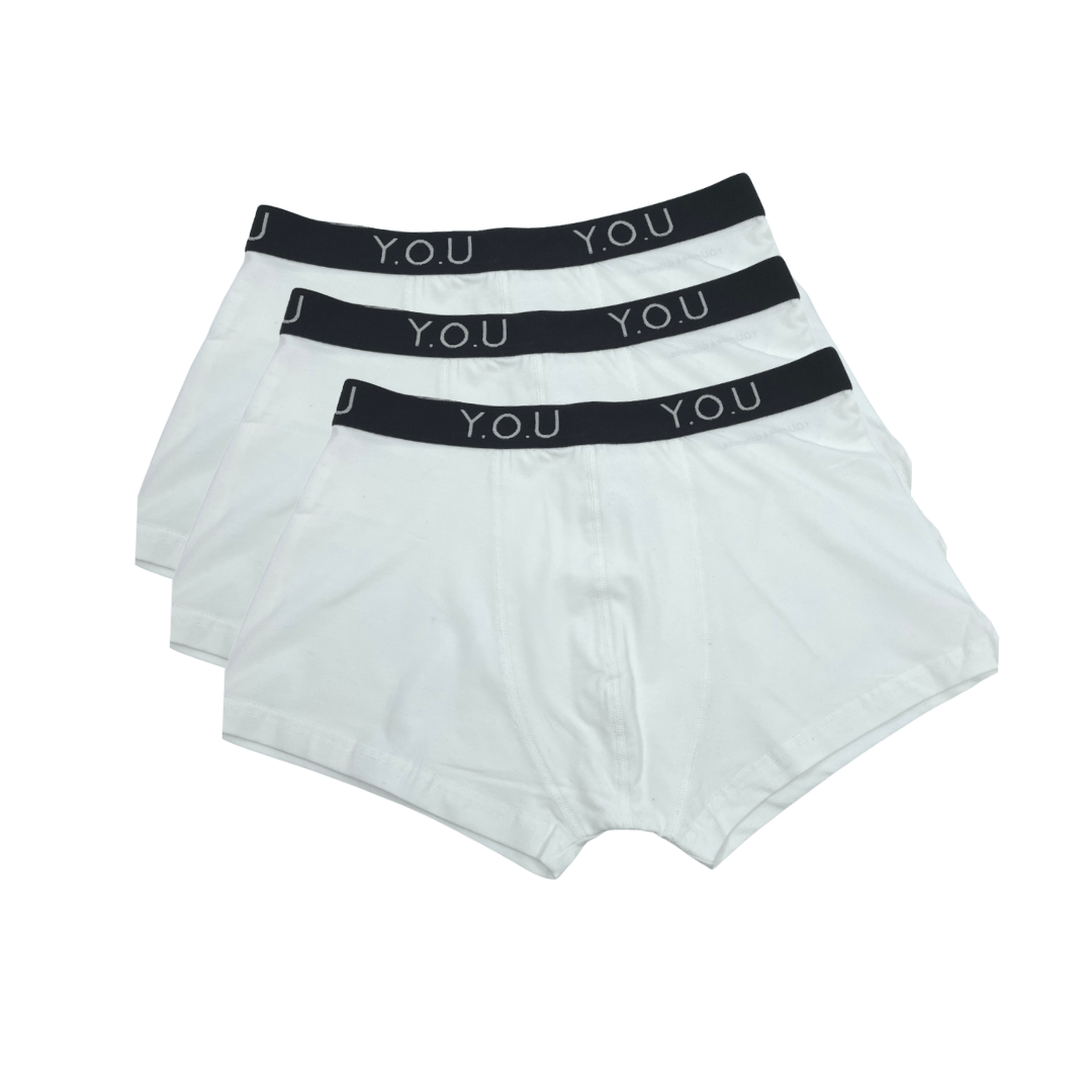 Men's Organic Cotton Hipster Trunks - pack of 3 - Y.O.U underwear