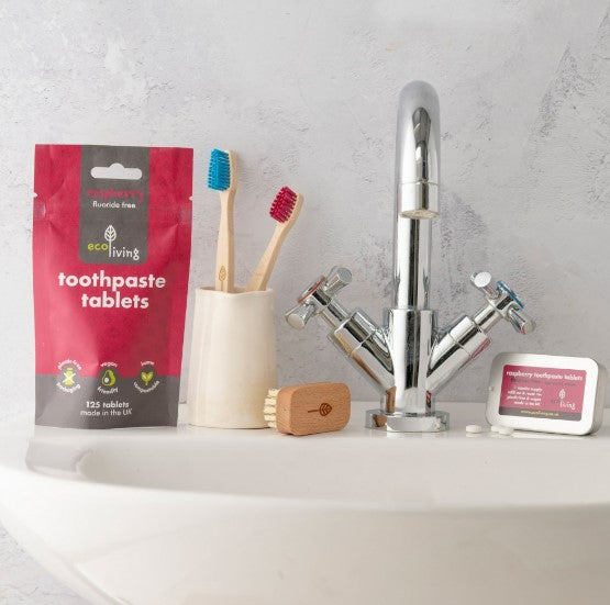 Toothpaste tablets - raspberry