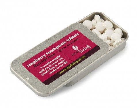 Toothpaste tablets - raspberry