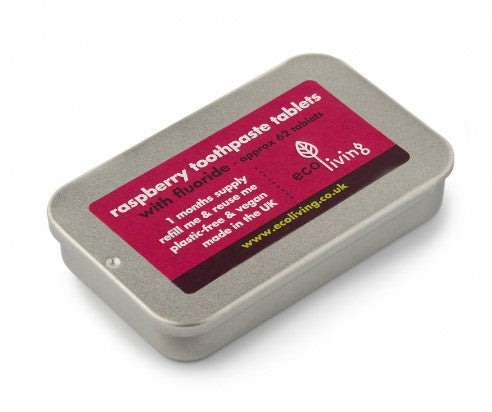 Toothpaste tablets - raspberry