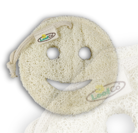 Bath Time Smile Loofah