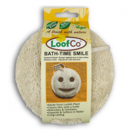 Bath Time Smile Loofah