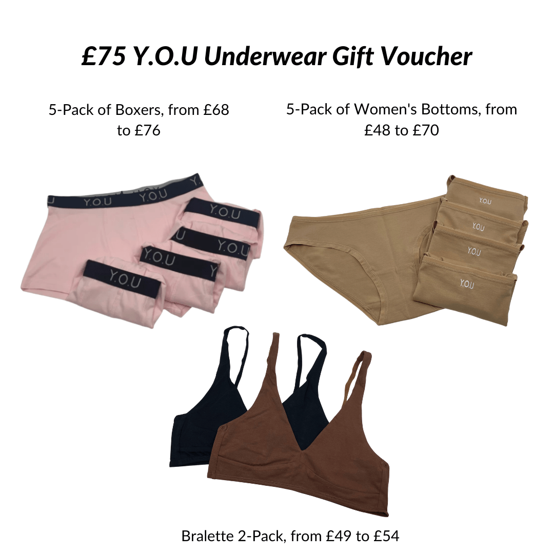 Y.O.U Underwear - e - Gift Voucher - Y.O.U underwear