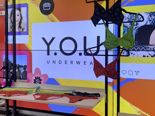 Small business goes big - Y.O.U Underwear pop up shop, Oxford Street, London