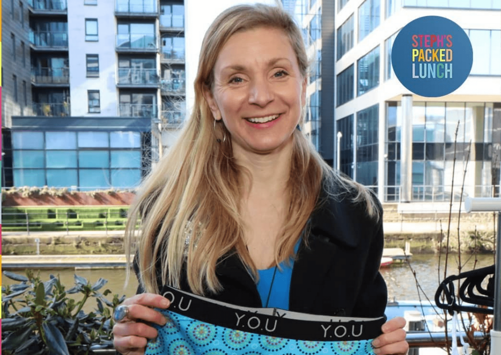 Our Trip to Steph's Packed Lunch on Channel 4! - Y.O.U underwear