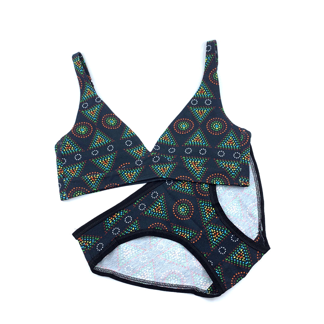 Women's Black Mara matching sets – Y.O.U underwear