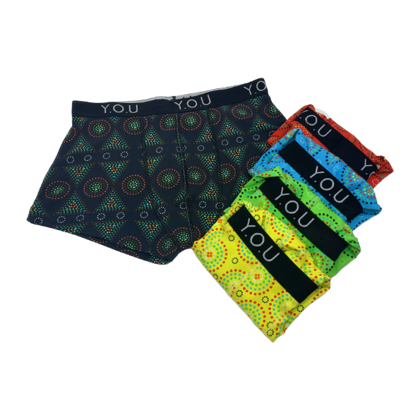 Men's organic cotton trunks - Mara collection