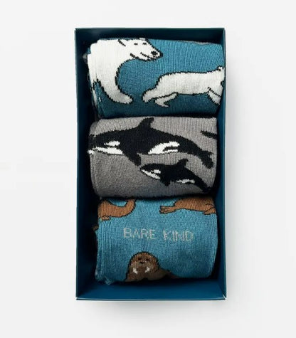 Bare Kind Bamboo Socks - Arctic Gift Box