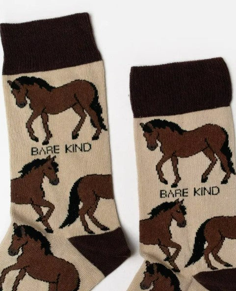 Bare Kind Bamboo Socks - Save the Horses