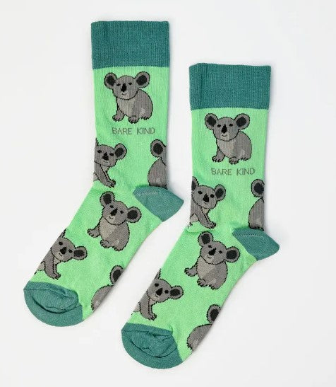 Bare Kind Bamboo Socks - Save the Koalas