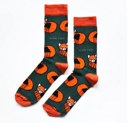 Bare Kind Bamboo Socks - Save the Red Panda