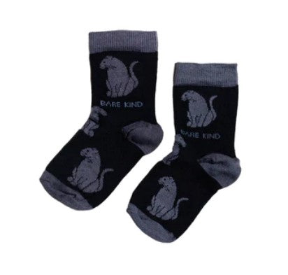 Bare Kind Bamboo Children's Socks - Save the Panthers