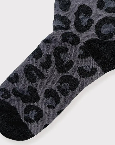 Bare Kind Bamboo Socks - Black Panther Print Socks