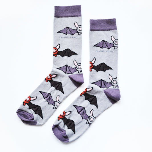 Bare Kind Bamboo Socks - Save the Bats