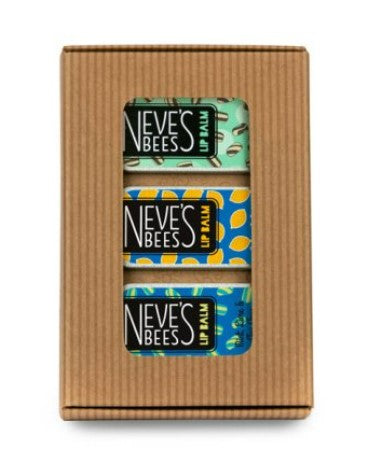 Don't Bee Blue Lip Balm Gift Box - Neve's Bees