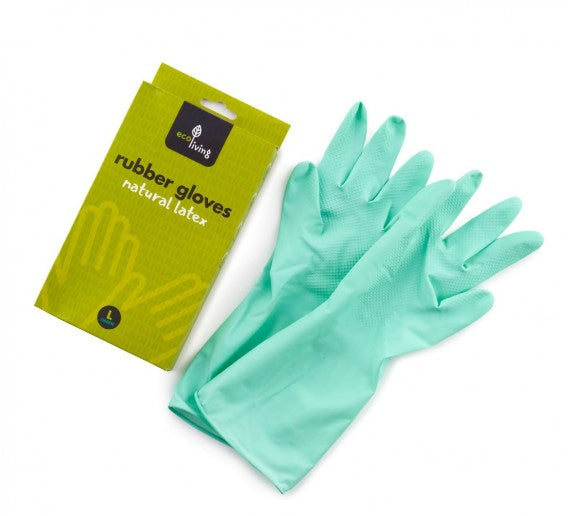 Natural Latex Rubber Gloves (various sizes)