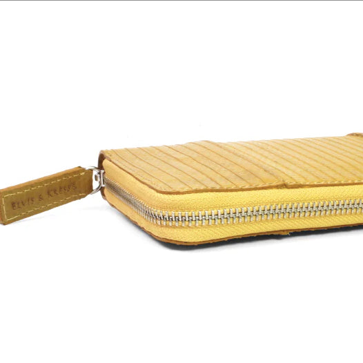 Yellow fire hose zip purse -Elvis & Kresse- Y.O.U Underwear