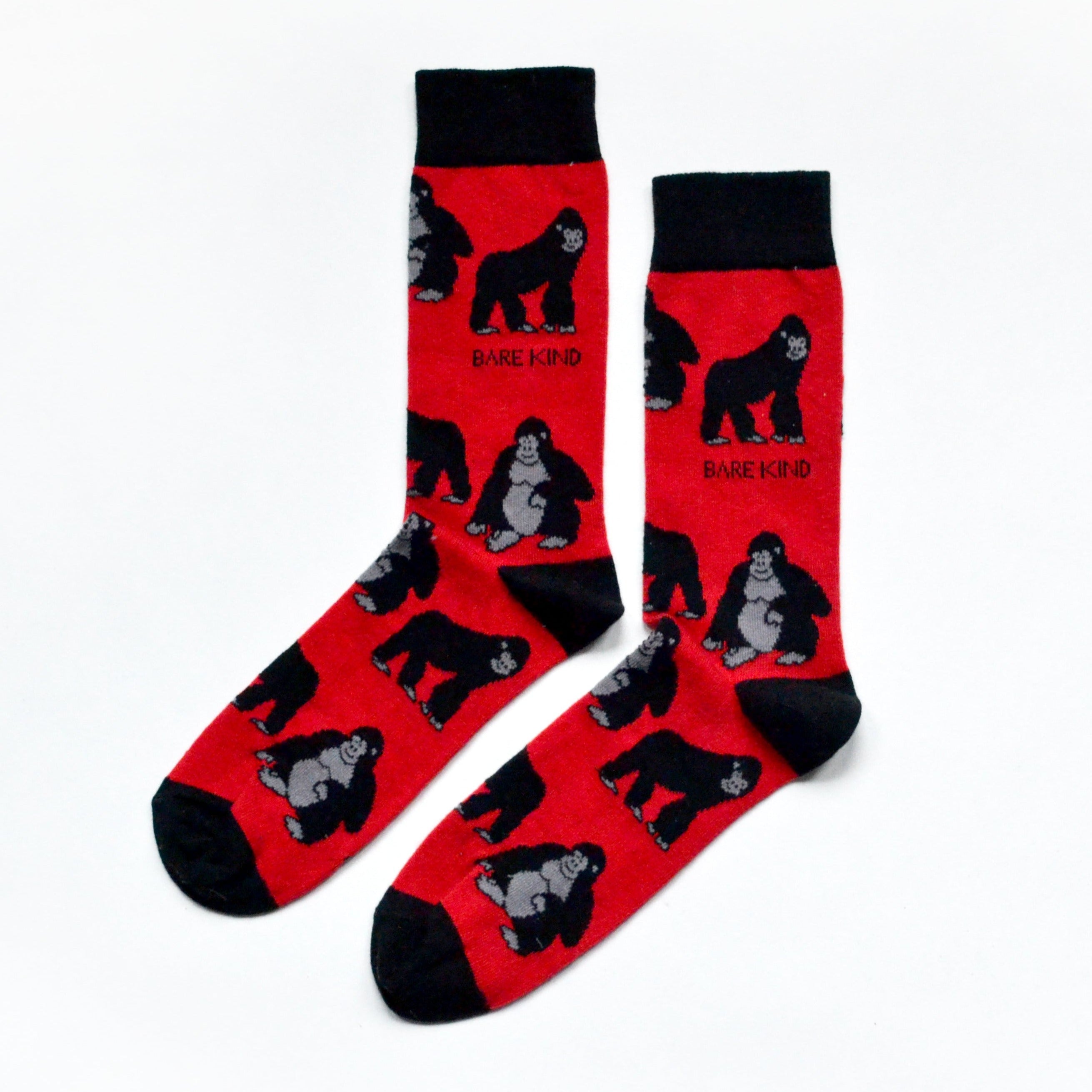 Bare Kind Bamboo Socks - Save the Gorillas