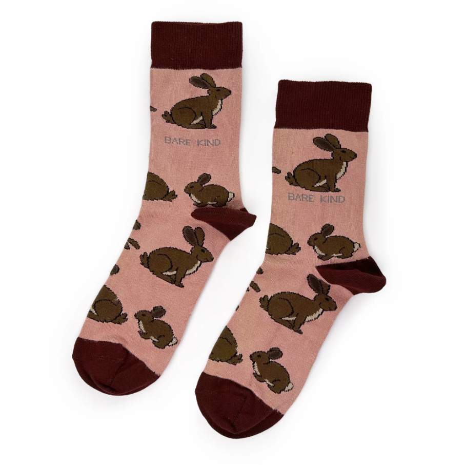 Bare Kind Bamboo Socks - Save the Hares