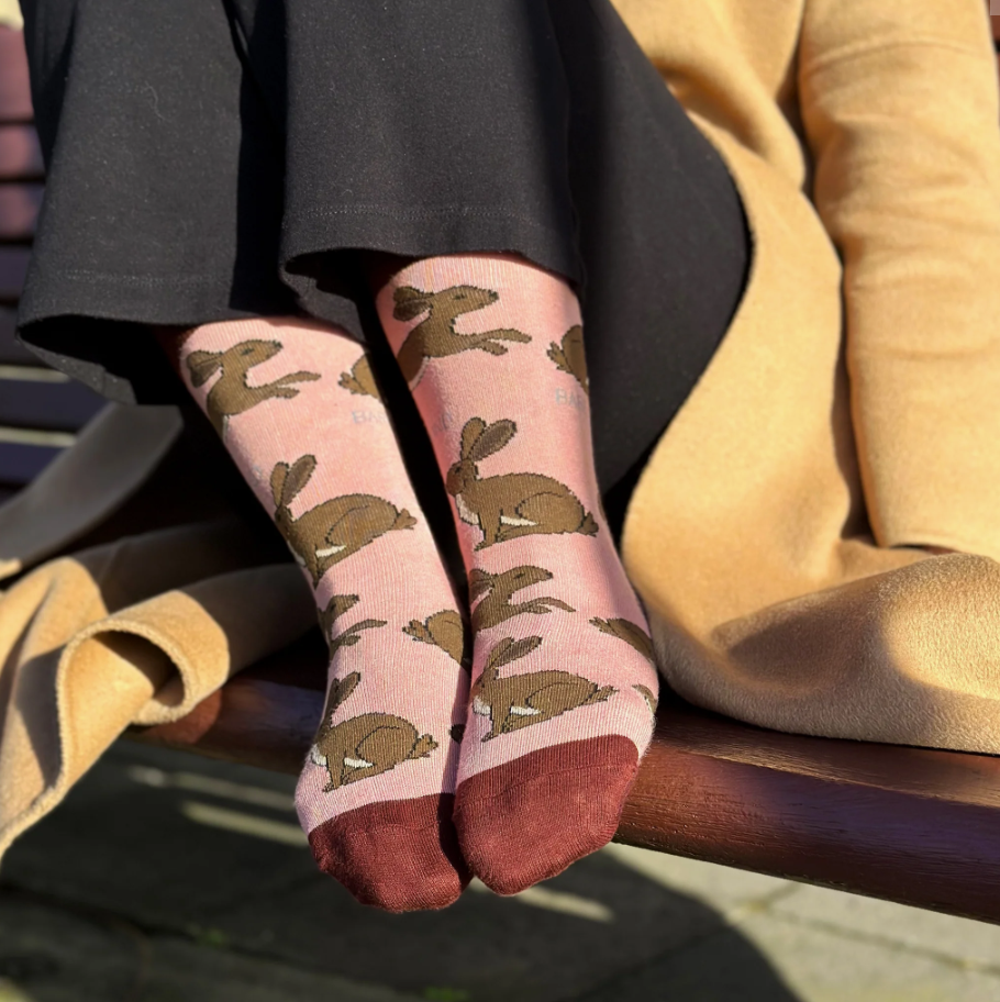 Bare Kind Bamboo Socks - Save the Hares