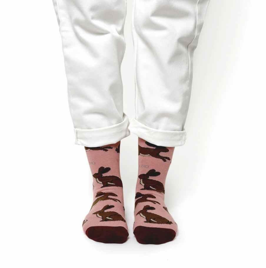 Bare Kind Bamboo Socks - Save the Hares