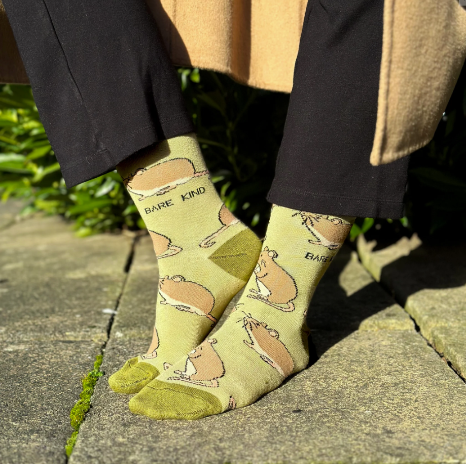 Bare Kind Bamboo Socks - Save the Harvest Mouse