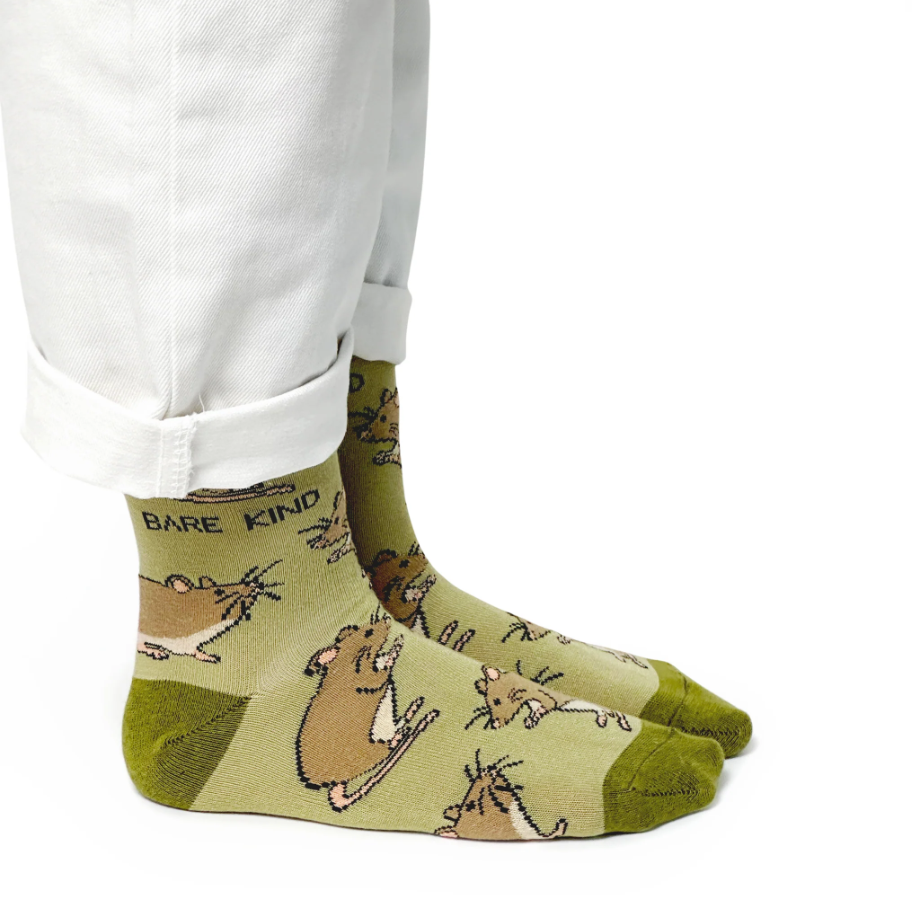 Bare Kind Bamboo Socks - Save the Harvest Mouse