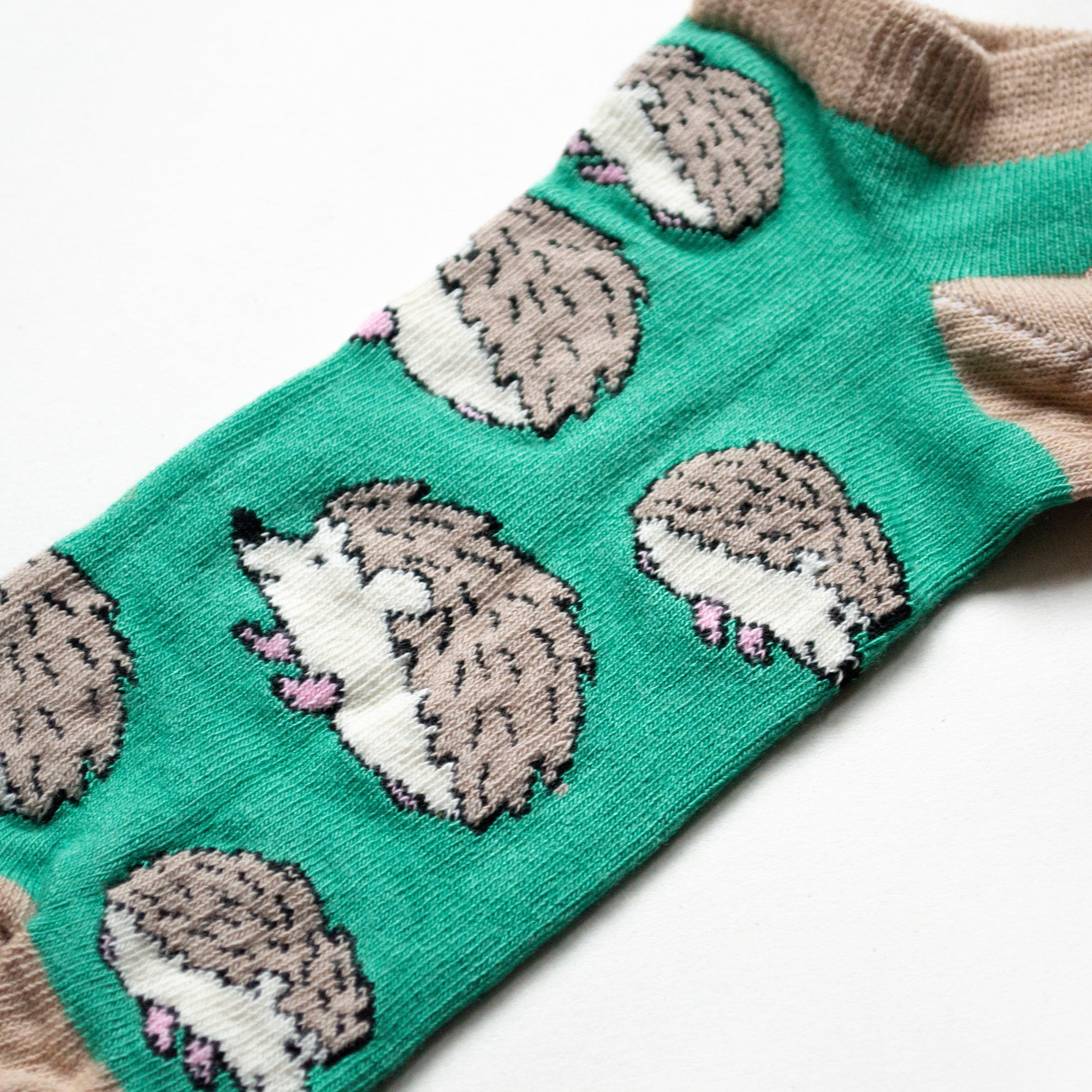 Bare Kind Bamboo Trainer Socks - Save the Hedgehogs