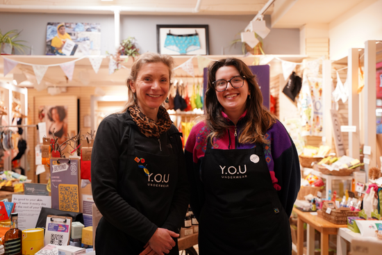 Y.O.U Oxford Shop Team, Sarah and Ellie