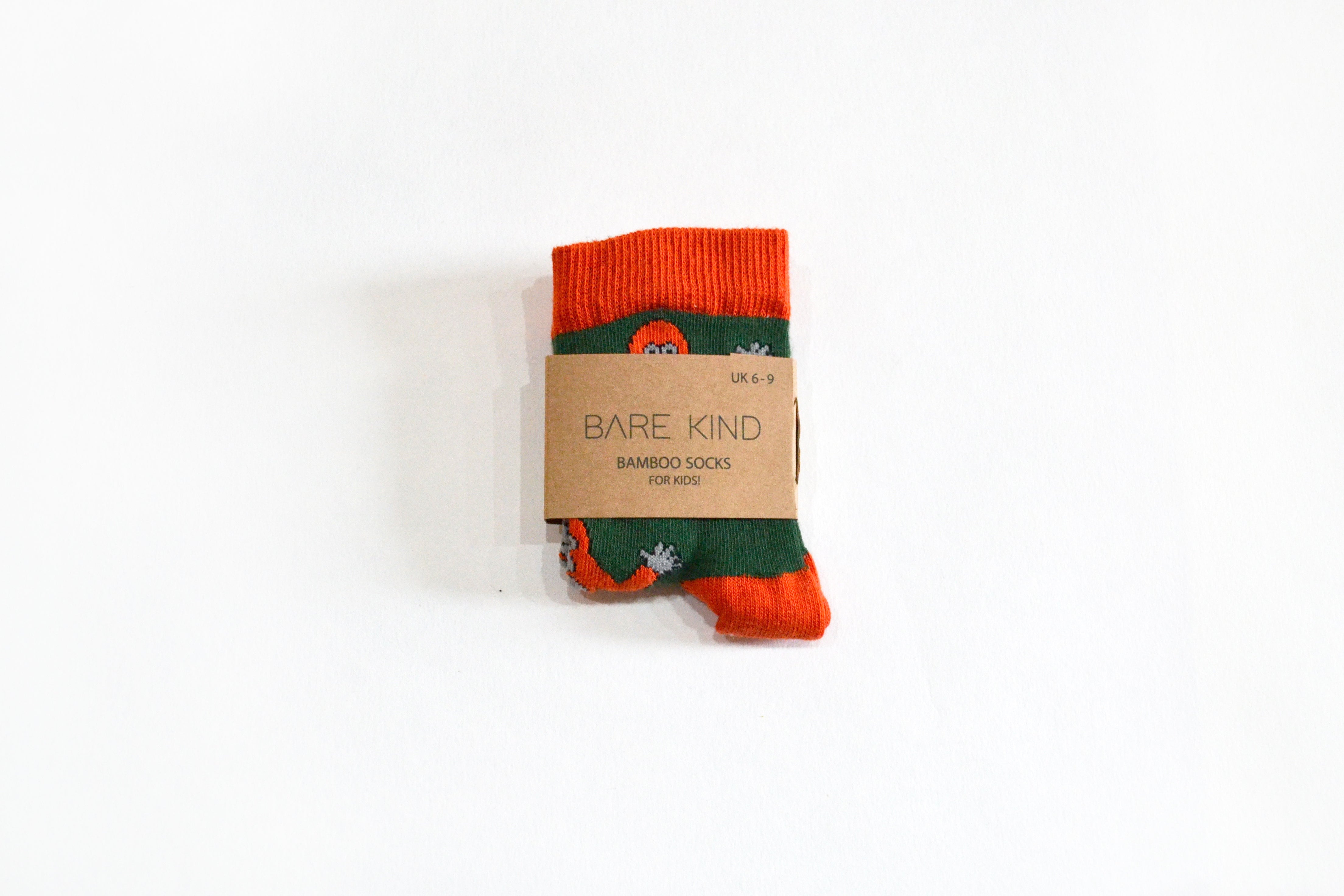 Bare Kind Bamboo Children's Socks - Save the Orangutans