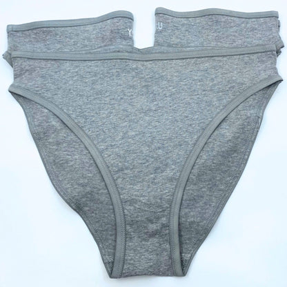 Women's organic cotton mid-rise bikini bottoms - pack of 3