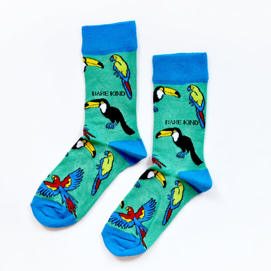 Bare Kind Bamboo Socks - Save the Toucans